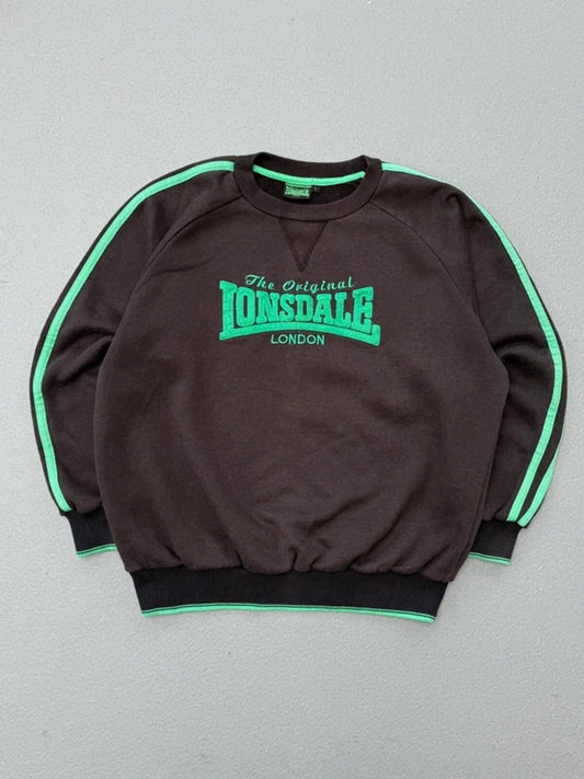 Lonsdale Y2K Spellout Sweatshirt Large