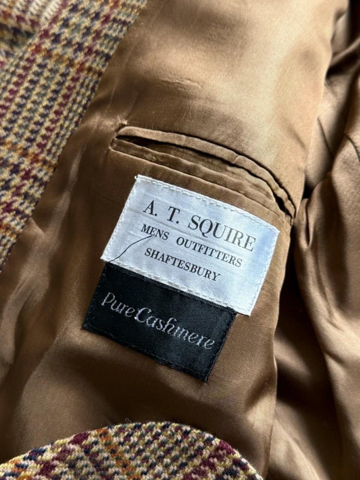 Cashmere Vintage Tweed Jacket 46” Made in England