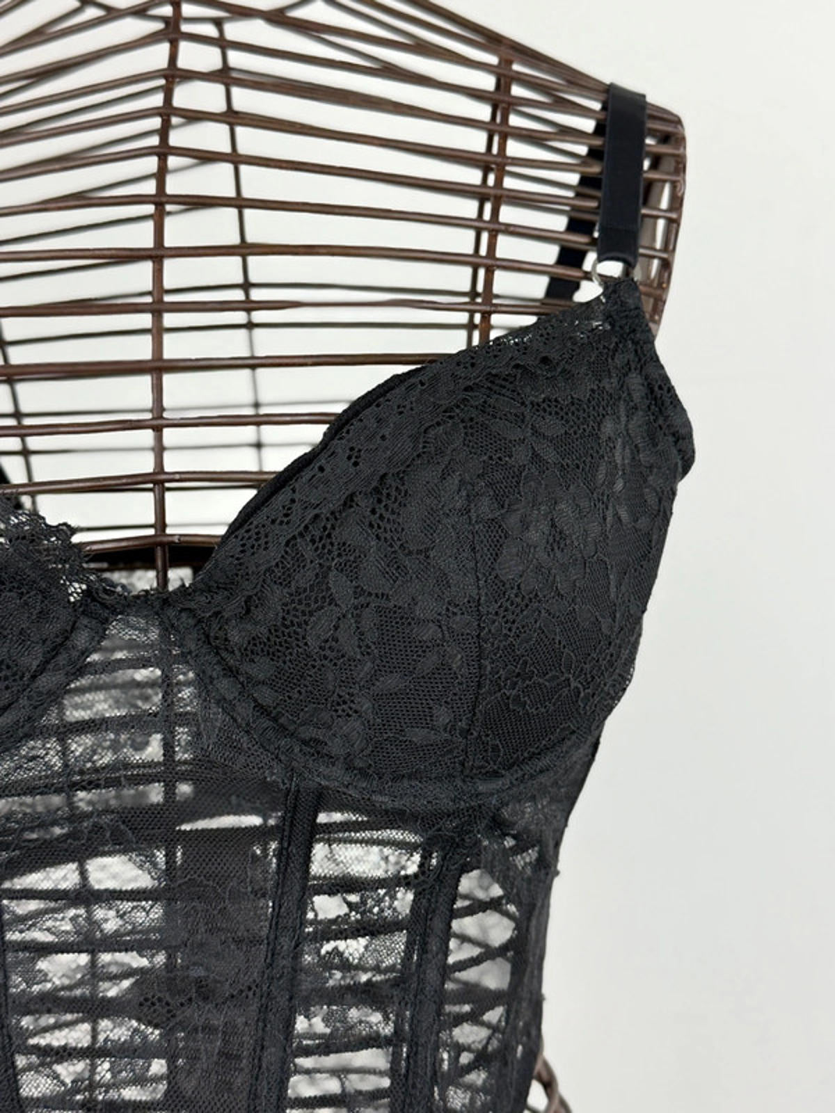 Cropped Lace Cami Lingerie Top 38C