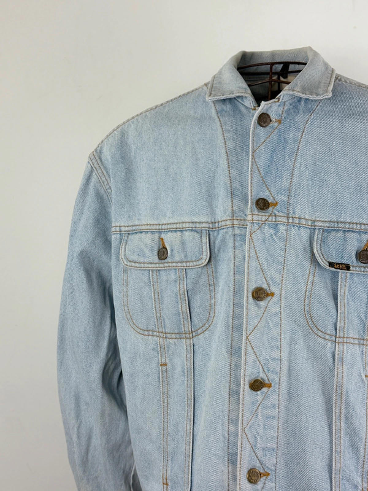 Lee 80s Stonewash Denim Rider Jacket Medium