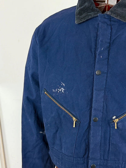 Cropped Detroit Work Jacket Padded Lining Large