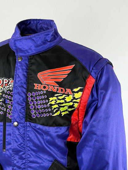 Honda Racing 90s Vintage Moto Jacket Large