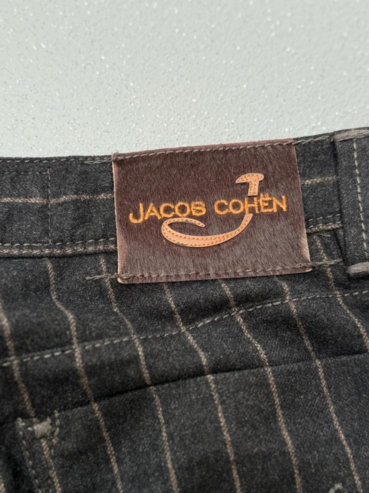 Jacob Cohen Luxury Wool Pinstripe Trousers 38”