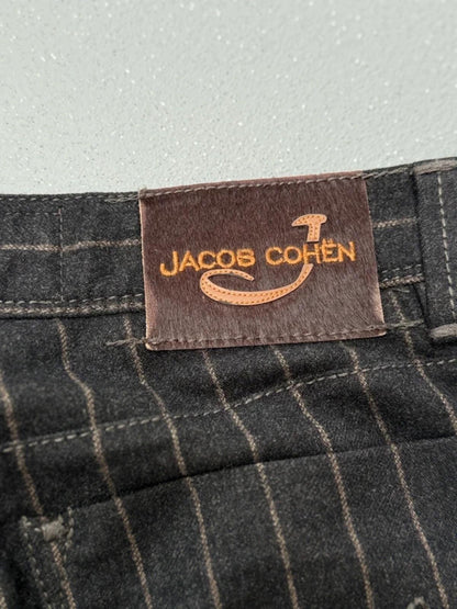 Jacob Cohen Luxury Wool Pinstripe Trousers 38”