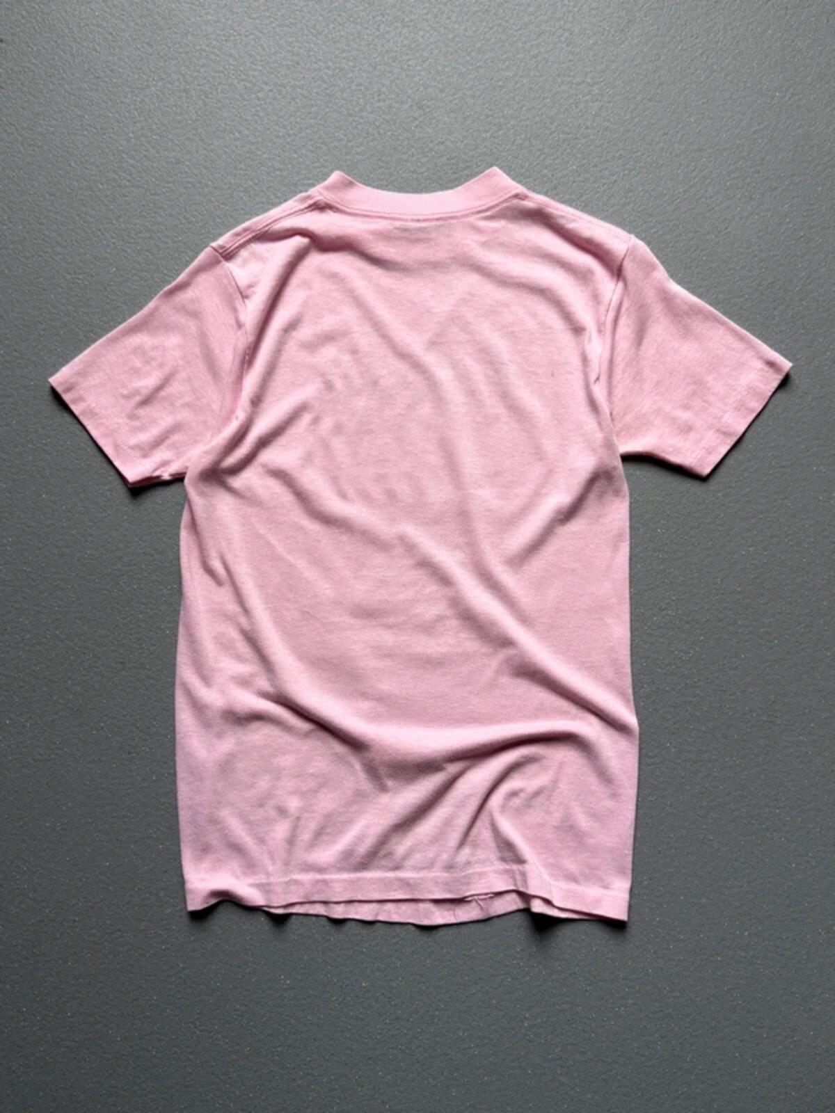 Vintage Single Stitch 80s Pink Omaha Tee Ladies Medium