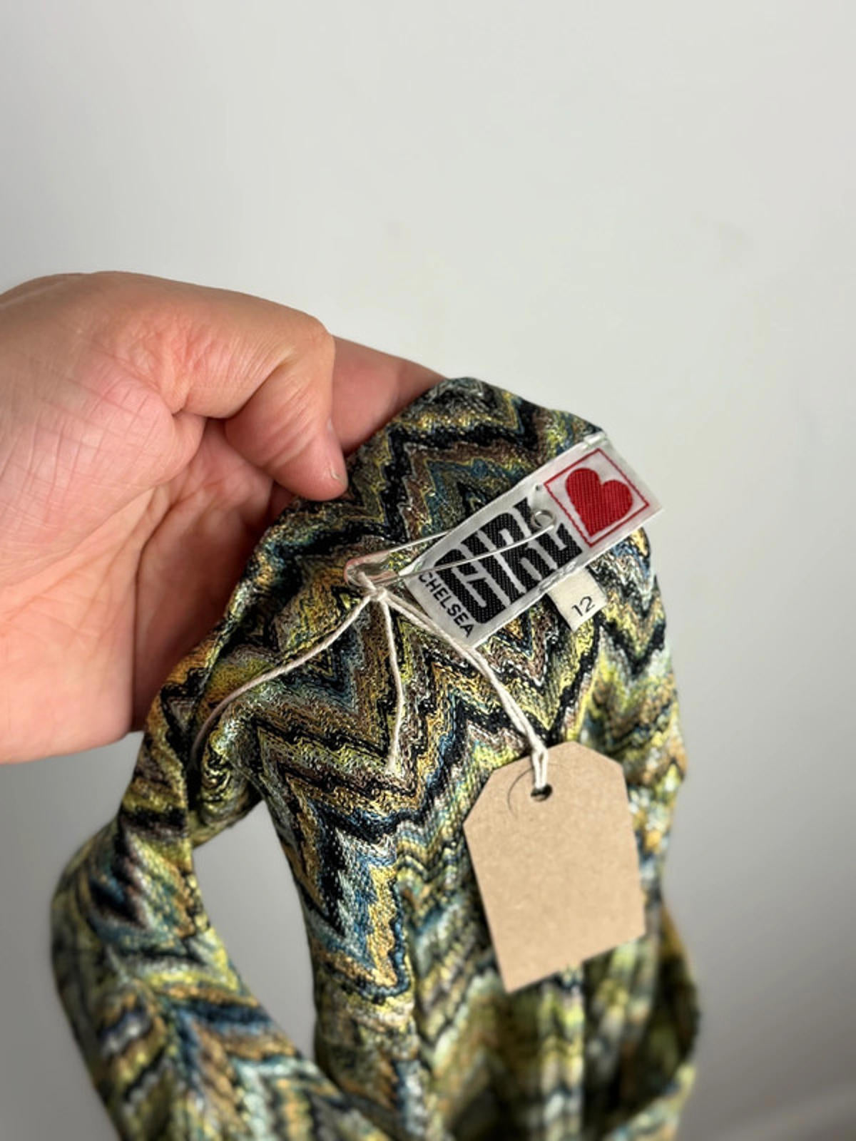 Chelsea Girl Vintage Dress 60s 70s Size 12