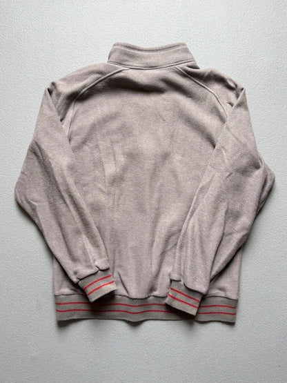 Patagonia Vintage 90s Fleece Zip Up Large Grey Made in USA