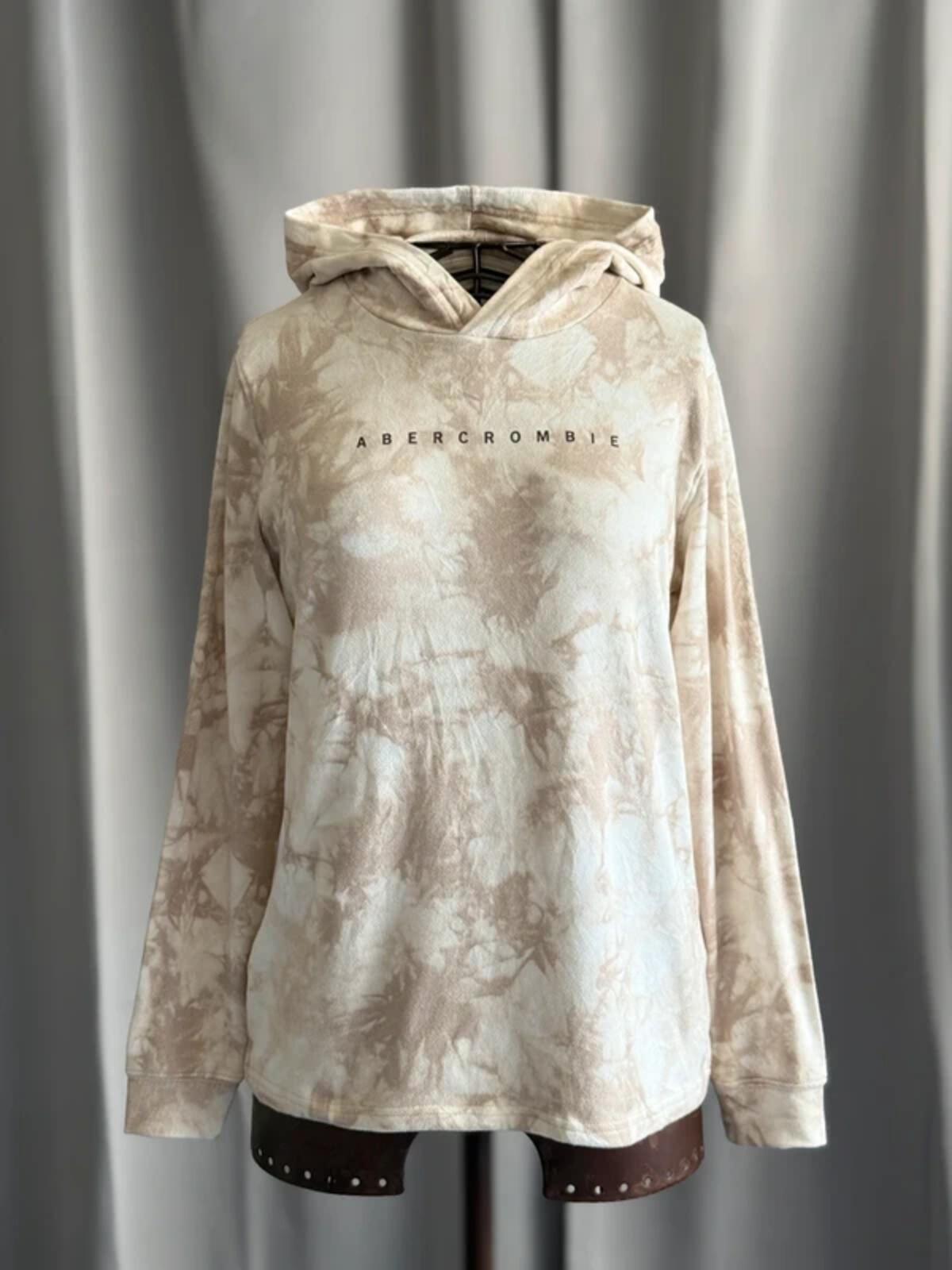Abercrombie Pullover Hoodie Beige 14 Years