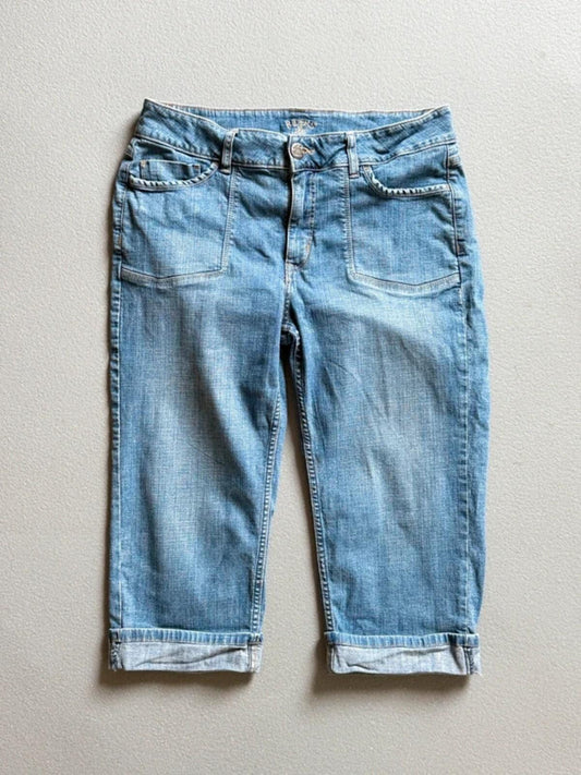 Y2K Lee Capri Jeans Size 12 Mid Rise