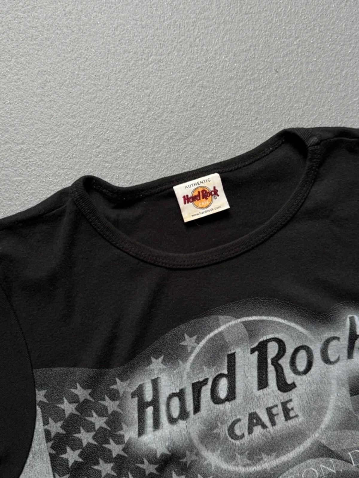 Hard Rock Cafe Y2K Baby Tee XL Ladies