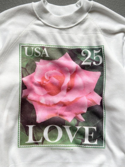 80s US Postal Service Stamp Sweatshirt Medium