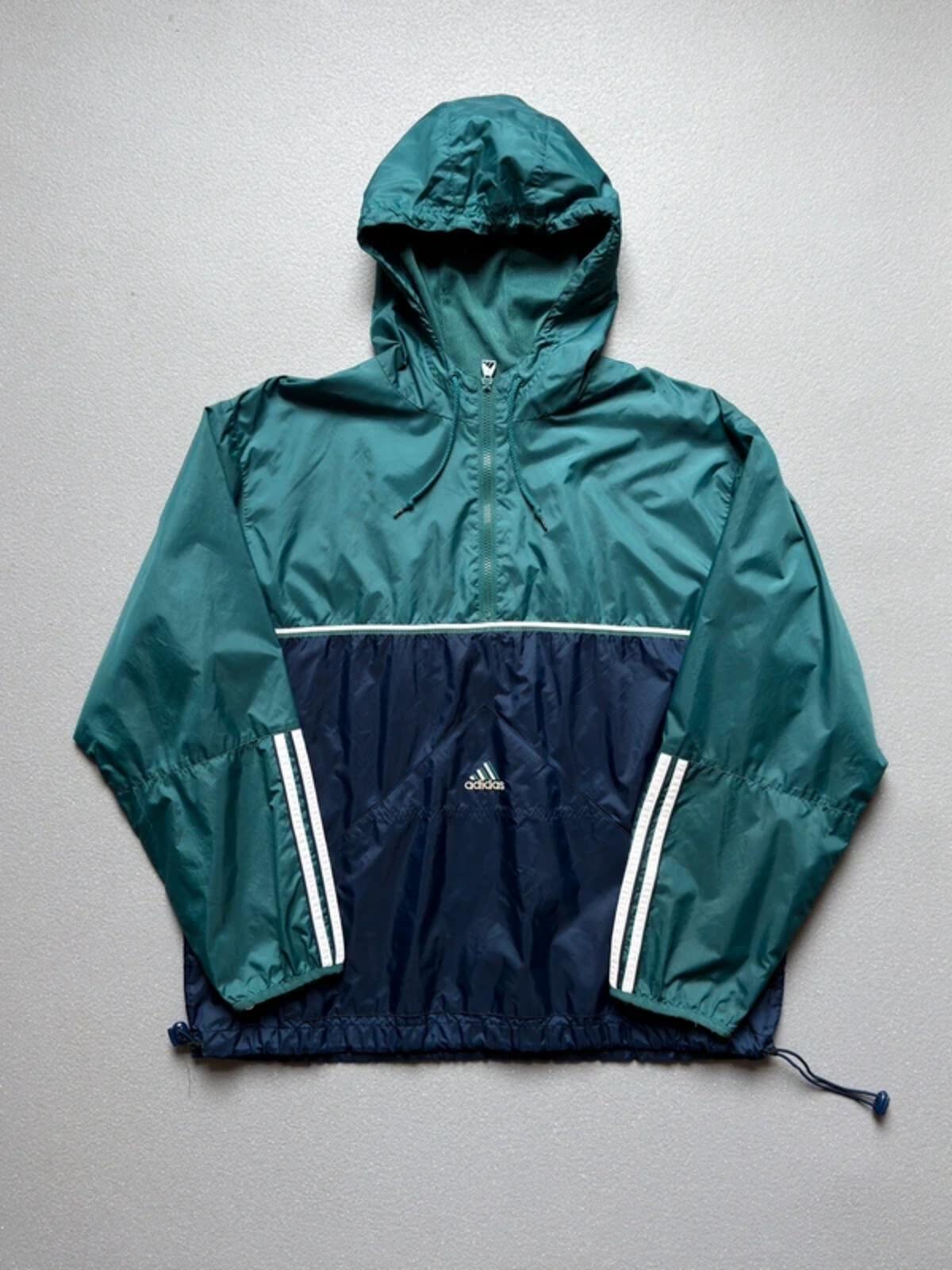 Adidas 90s Vintage Smock Rain Jacket XL