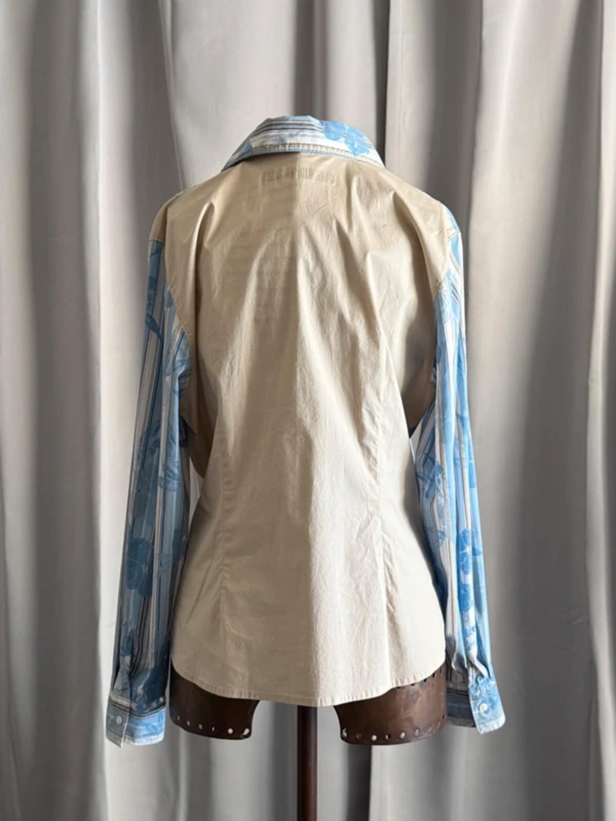 Vintage Y2K Fitted Shirt Ladies XL