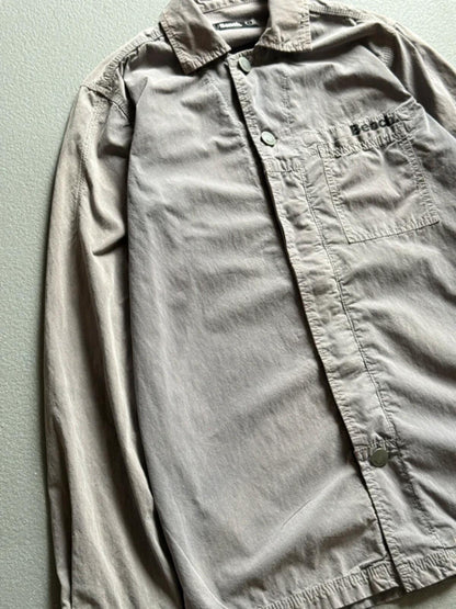 Bench Overshirt Small Y2K Utility Grey
