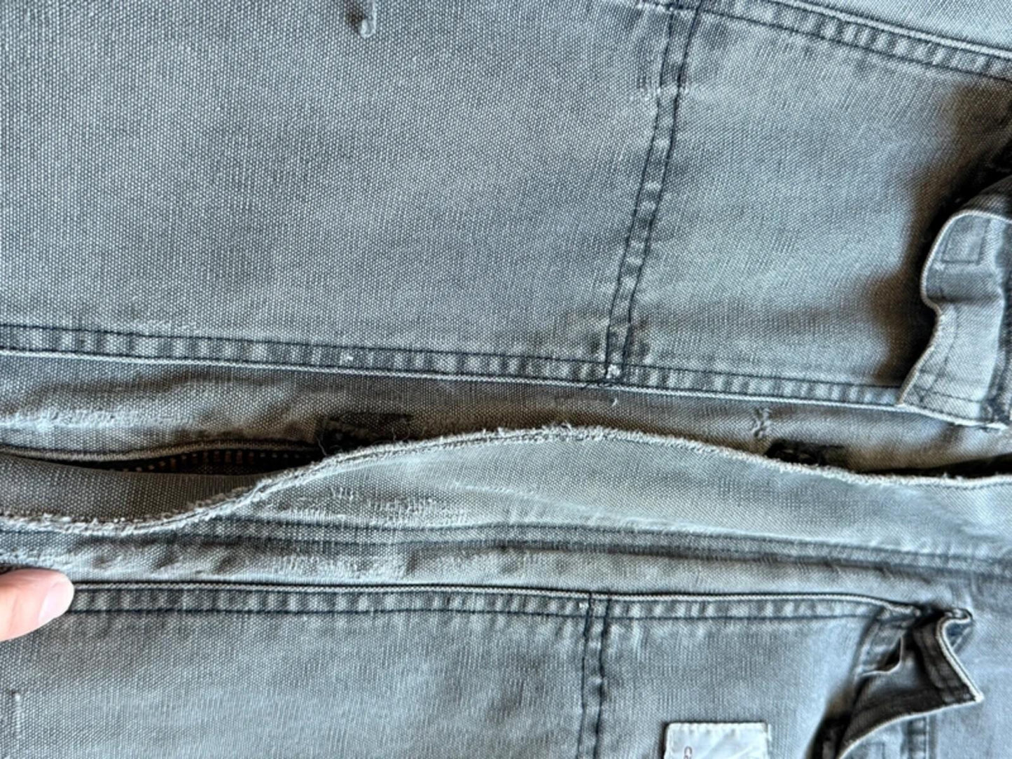 Carhartt C26 Vintage Work Jacket XL Thrashed Cement Grey