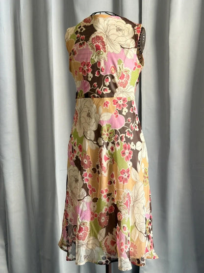 Y2K Asymmetrical Japanese Style Sleeveless Dress Size 8/10