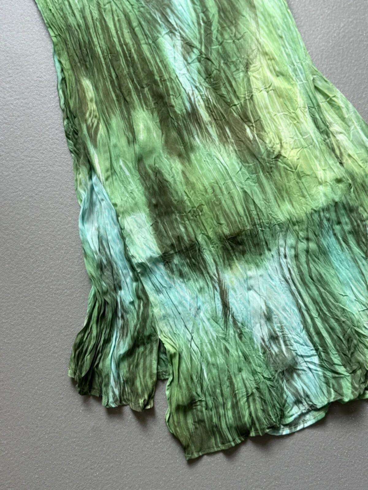 Y2K M&S Floaty Ruffled Strap Dress Maxi Size 12