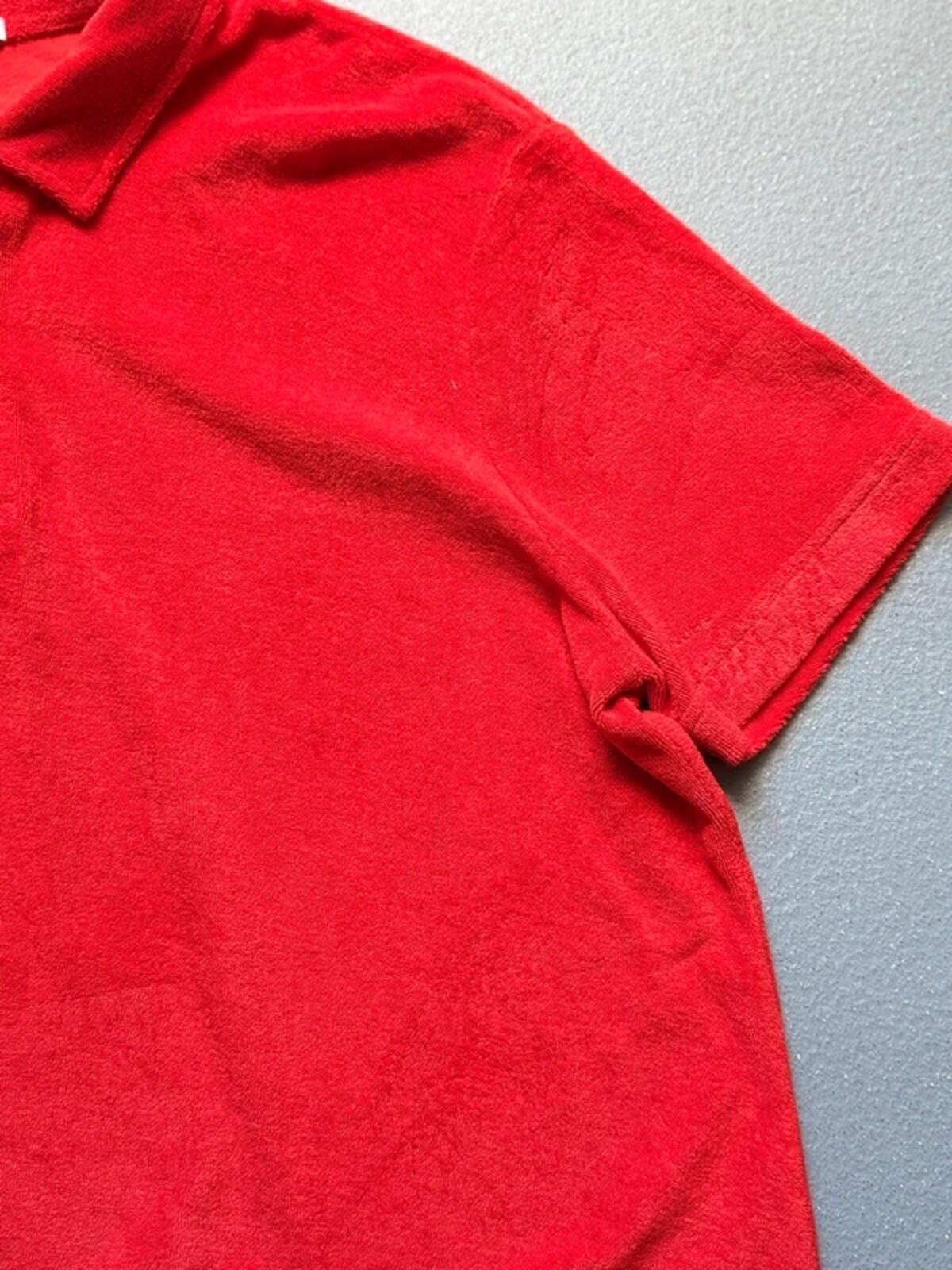 Spoke Jersey Towel Polo Shirt XL
