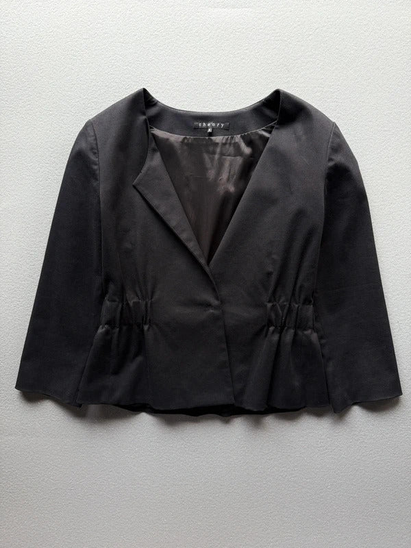 Theory Tailored Black Jacket – Made in USA – Women’s UK 10