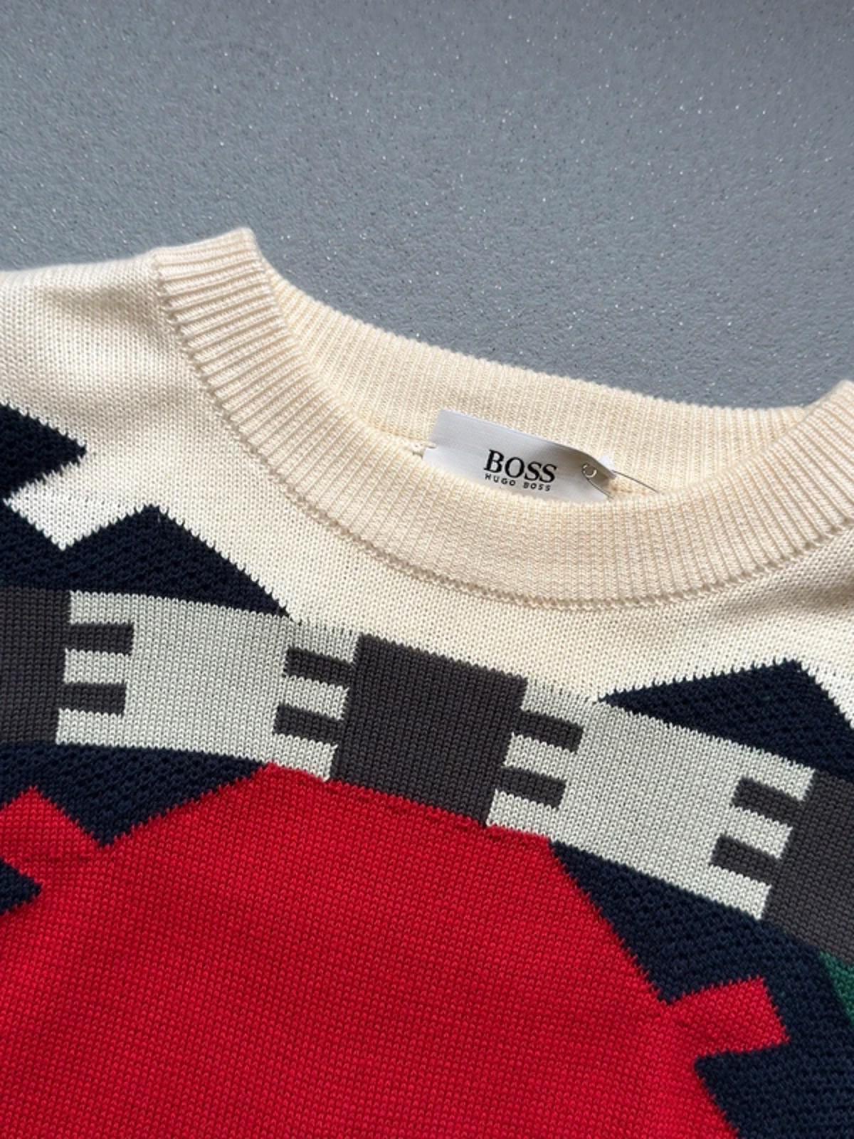 Hugo Boss Vintage Cotton Knit Jumper XXL
