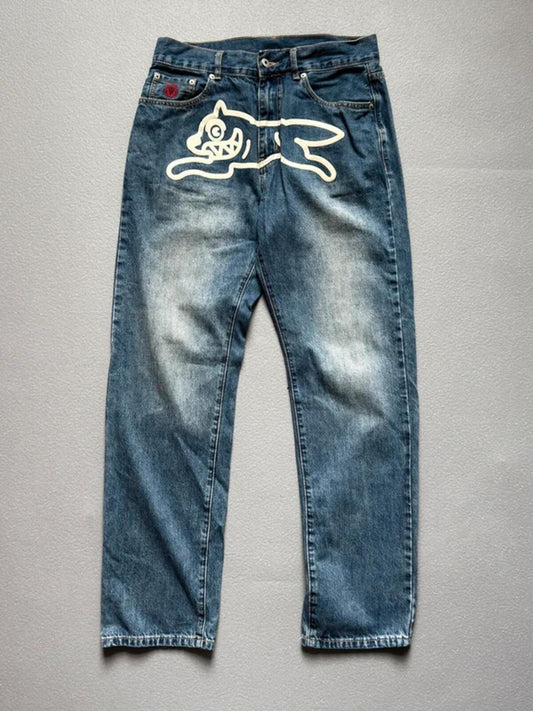 BBC Ice Cream Running Dog Jeans 32”