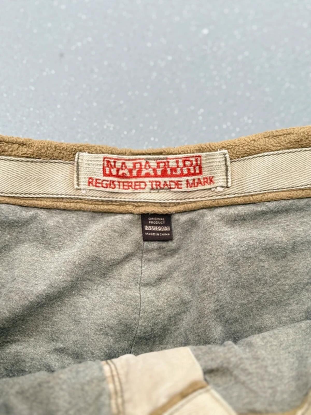 Napapijri Khaki Cargo Trousers 34”