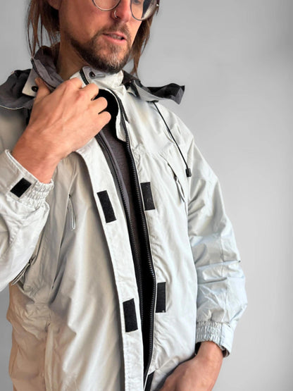 Fjallraven Ladies Fleece Lined Parka Raincoat Medium