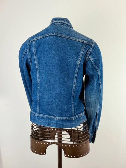 Ms Lee 1980s Denim Rider Jacket Small 8