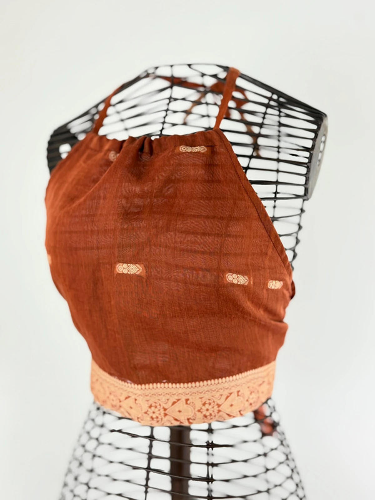 Y2K Cropped Bandana Vest Boho Style Medium