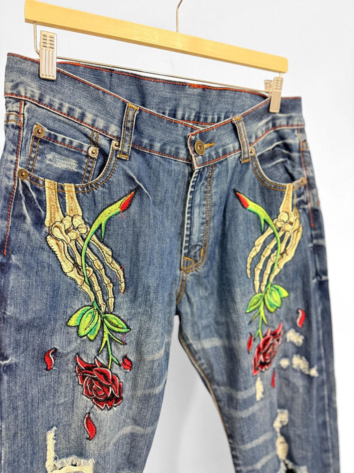 Christian Audigier Y2K Jeans 36”