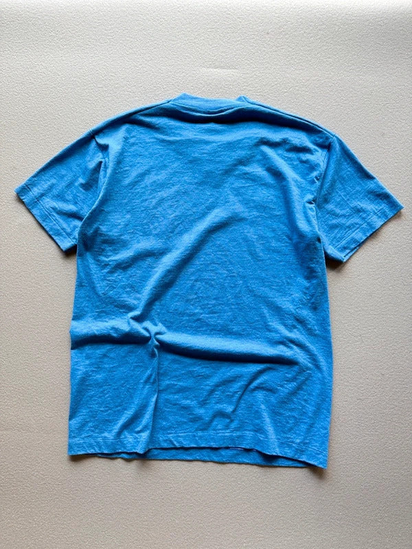 Vintage Single Stitch Baseball Coach Graphic T-Shirt – Size Large – USA Made