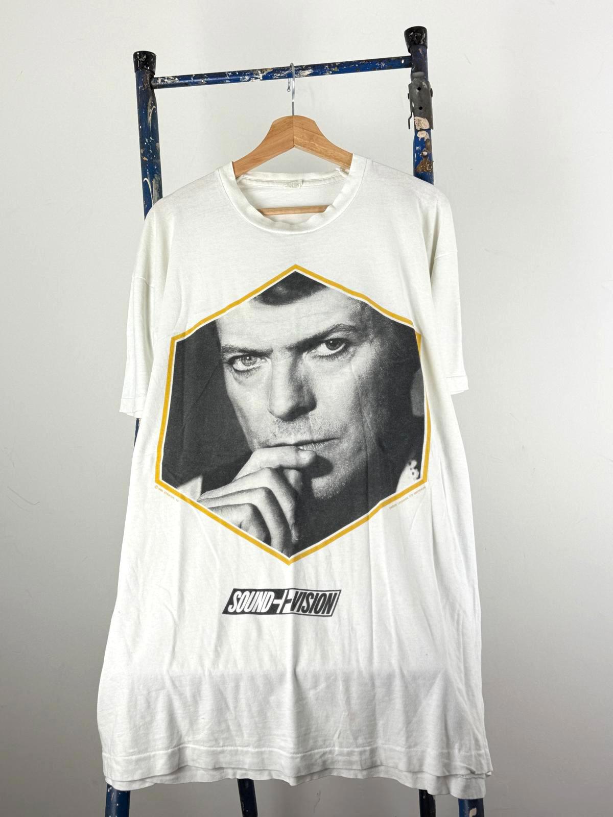 David Bowie Sound and Vision Vintage 1980s Single Stitch T Shirt XXXL