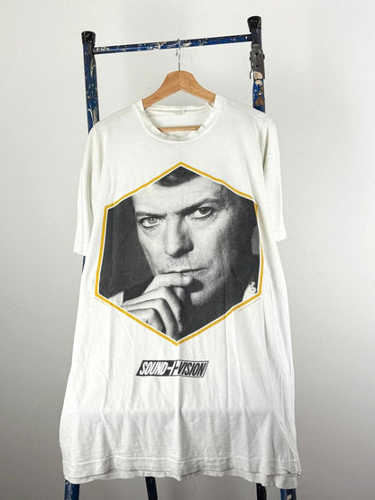 David Bowie Sound and Vision Vintage 1980s Single Stitch T Shirt XXXL