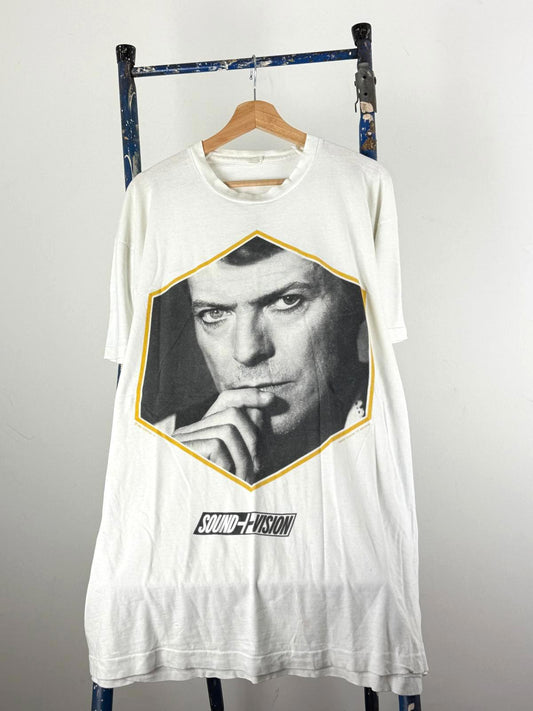 David Bowie Sound and Vision Vintage 1980s Single Stitch T Shirt XXXL