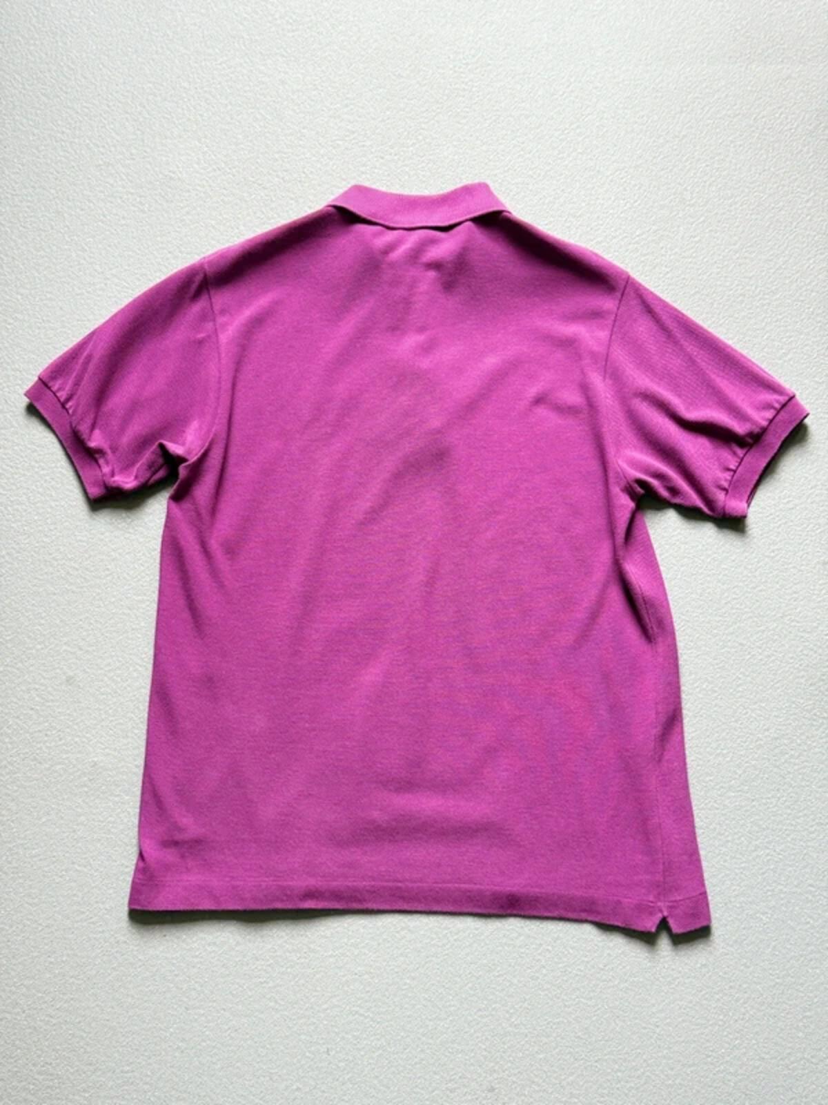 Lacoste Light Purple Polo Shirt Medium 4