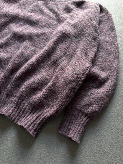 Vintage 60s Wool Knit Sailor Jumper XL