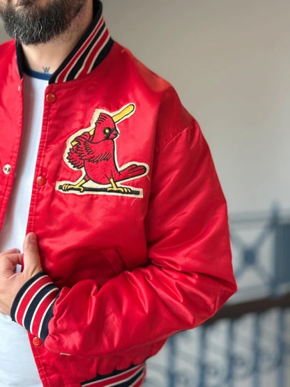 Vintage St Louis Cardinals Starter Jacket Large