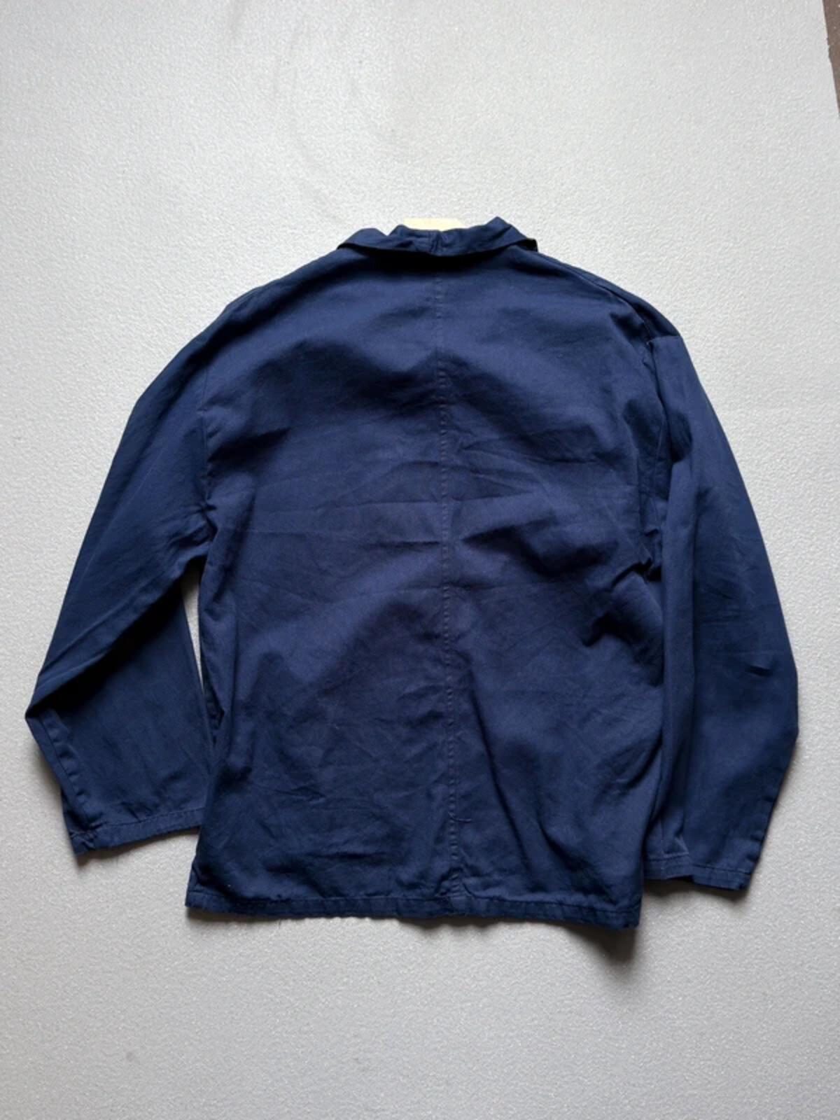 Navy French Work Jacket XL Vintage