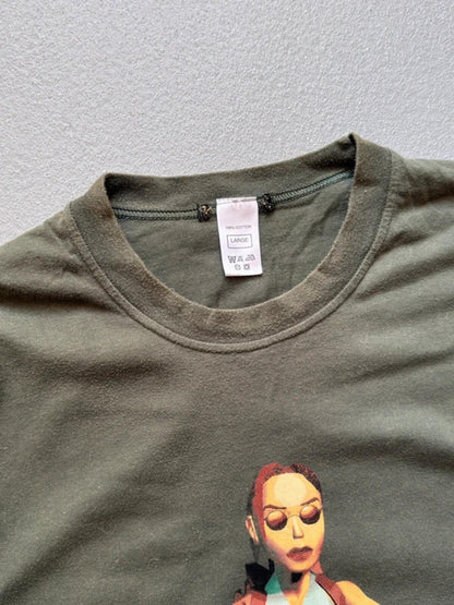 Tomb Raider 3 Vintage T Shirt Large 1998 Video Game Promo