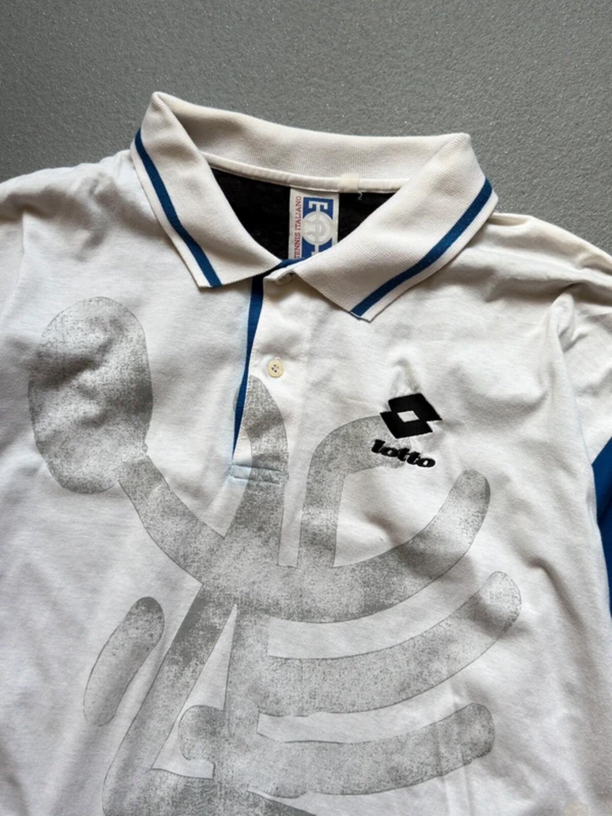 Lotto 90s Vintage Polo Shirt XL