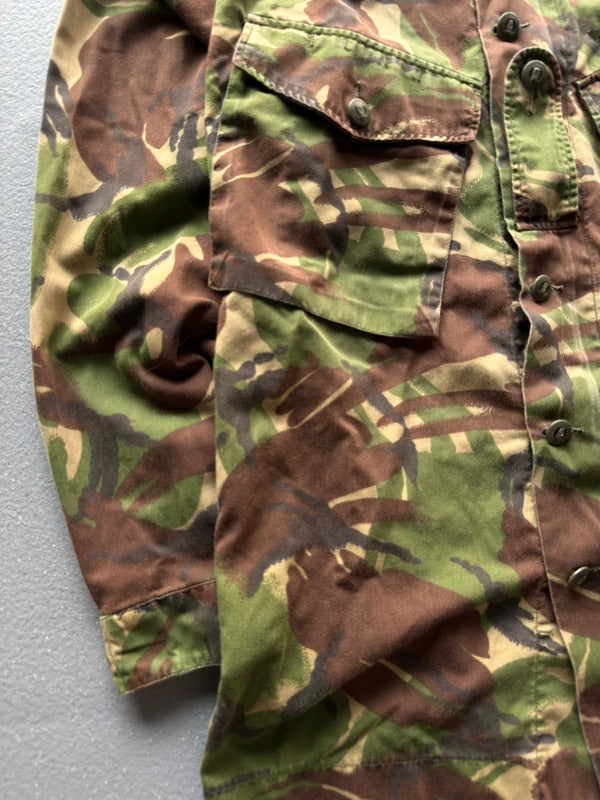 Vintage British DPM Camouflage Combat Shirt – Size M/L