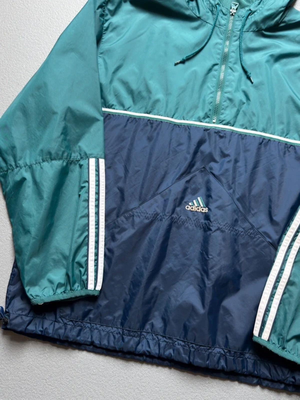 Adidas 90s Vintage Smock Rain Jacket XL