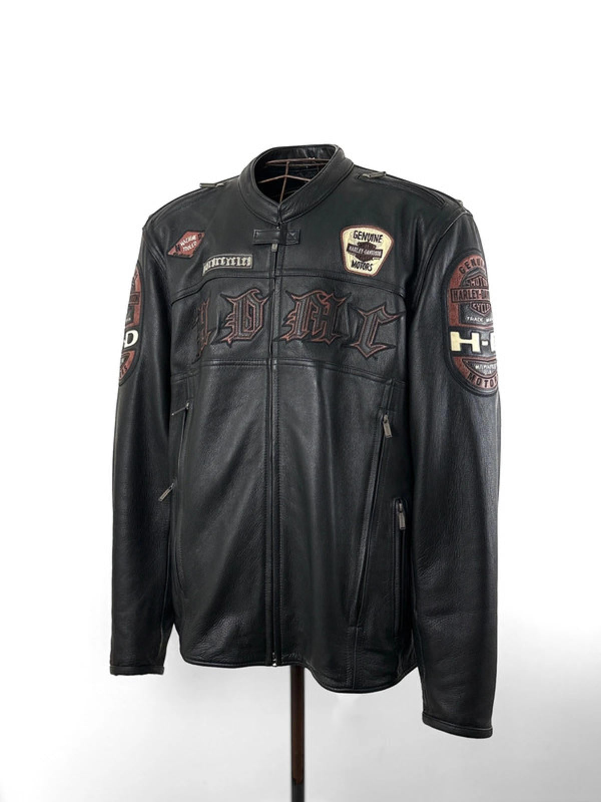 Harley Davidson Leather Biker Jacket XXL