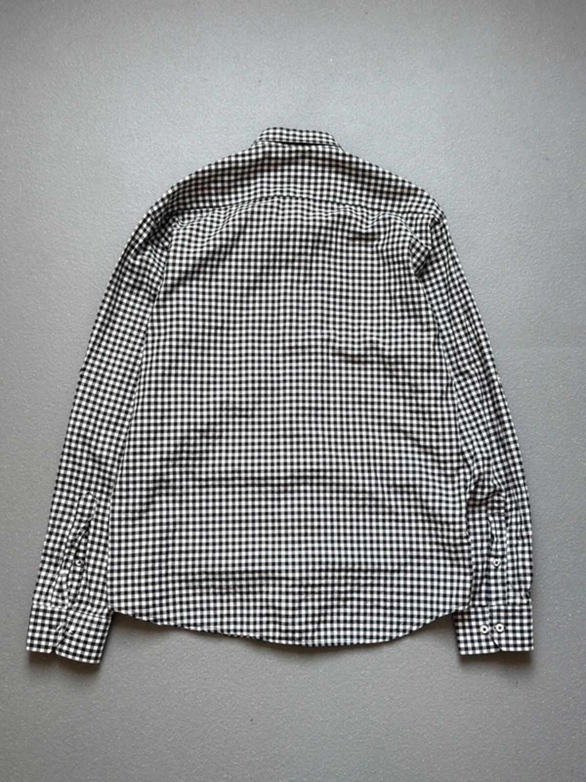 Lacoste Black & White Check Shirt Medium