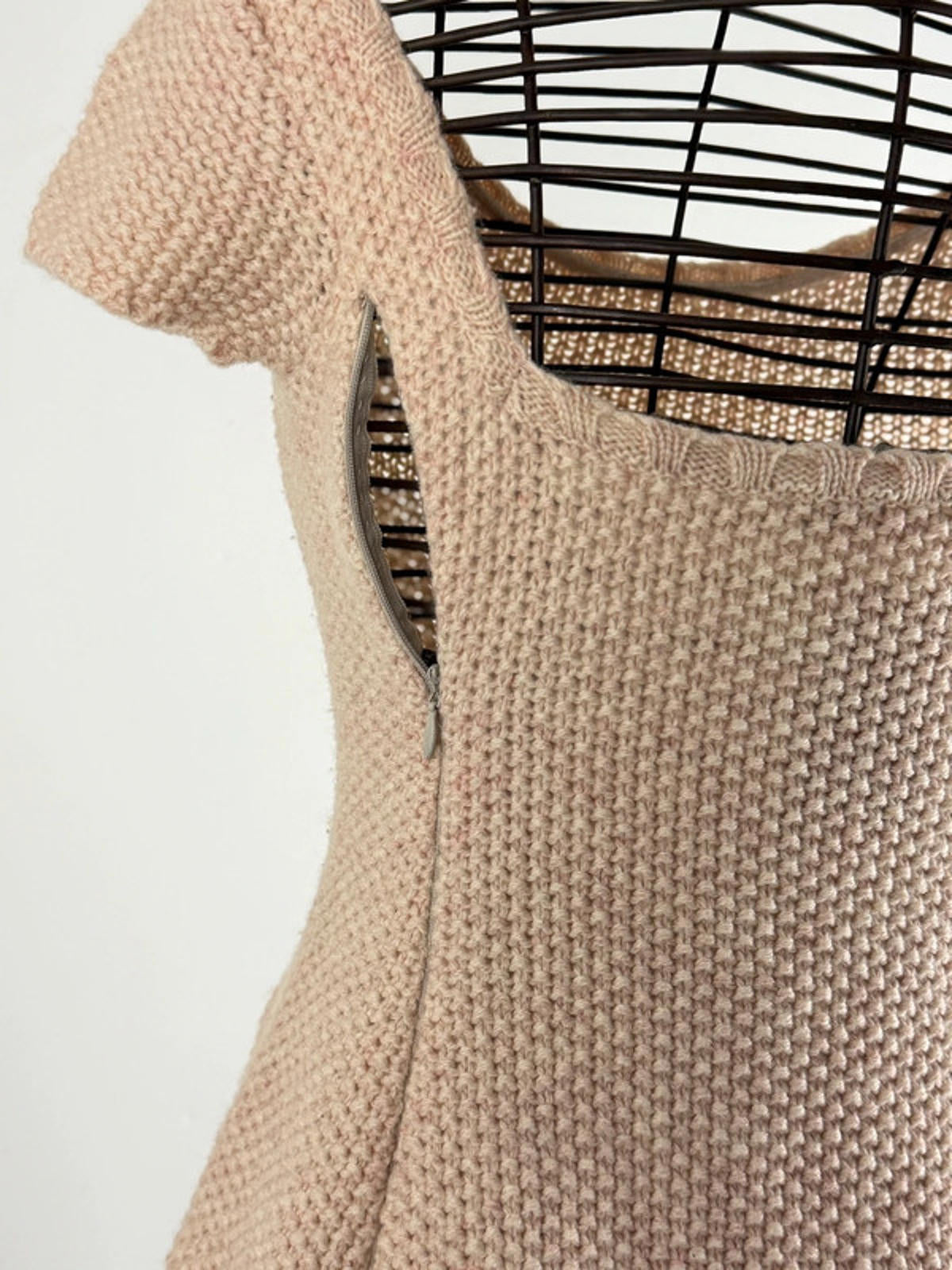 Anna Molinari Wool Knitted Mini Dress XS