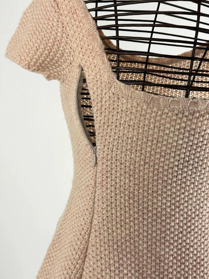 Anna Molinari Wool Knitted Mini Dress XS