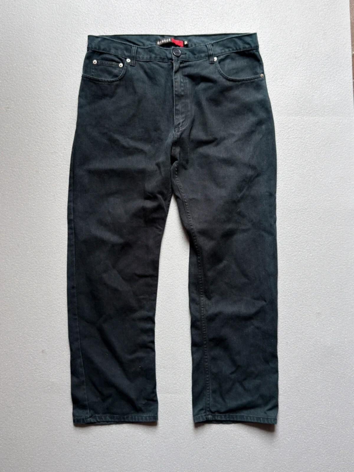 Baggy Fit 90s Black Jeans 36 x 29
