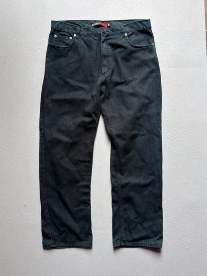 Baggy Fit 90s Black Jeans 36 x 29