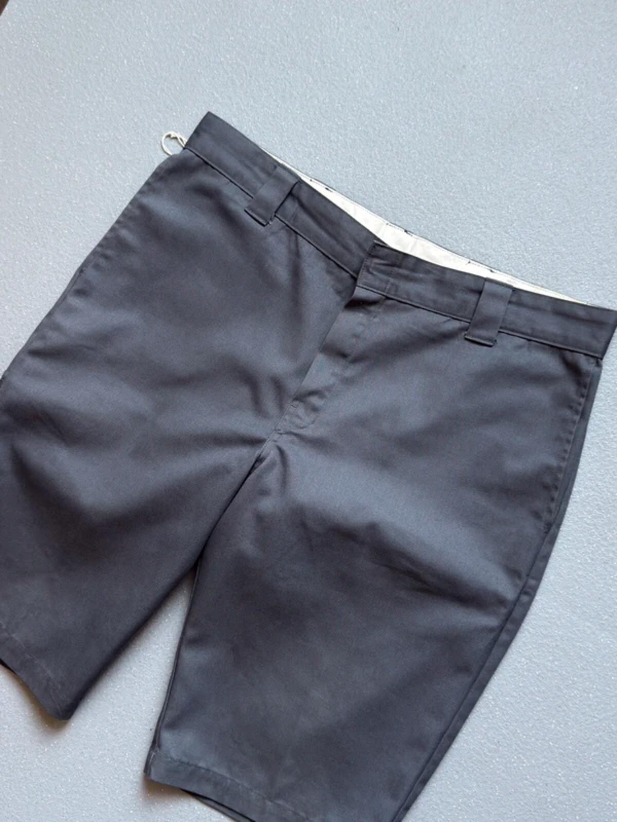 Dickies Grey Skater Chino Shorts 38”