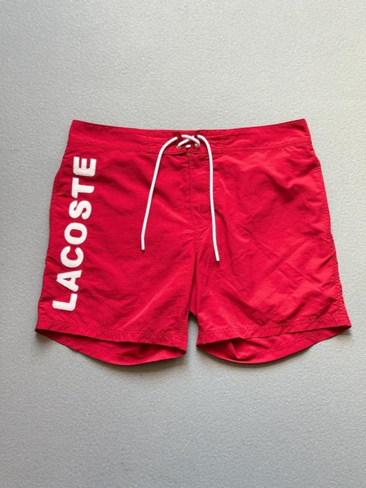 Lacoste Swim Boards Shorts Medium Red